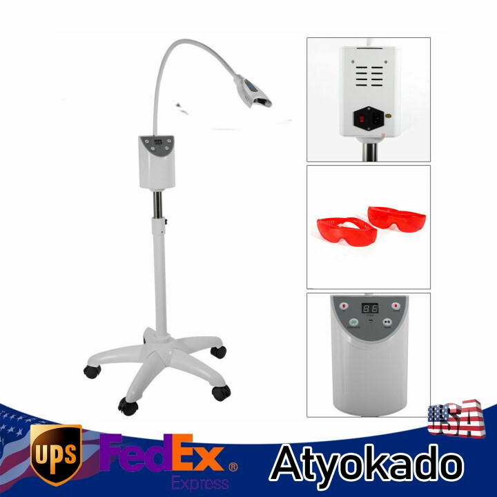Mobile Dental Teeth Whitening Machine Lamp Bleaching Cold LED Light Accelerator