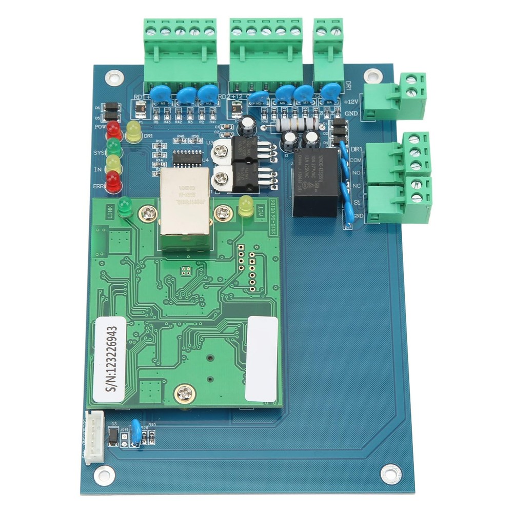 Single Door Access Control Door Access Reader Controller 100m Online Distance...