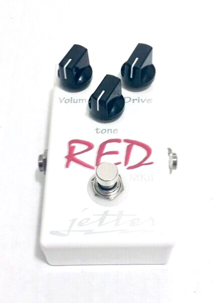 Jetter Red MKII Overdrive Guitar Effects Pedal