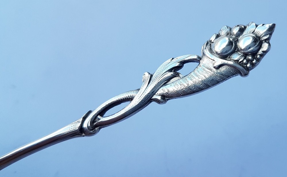 Spoon, KOCH & BERGFELD, Cornucopia, 800 Silver, around 1950 M717