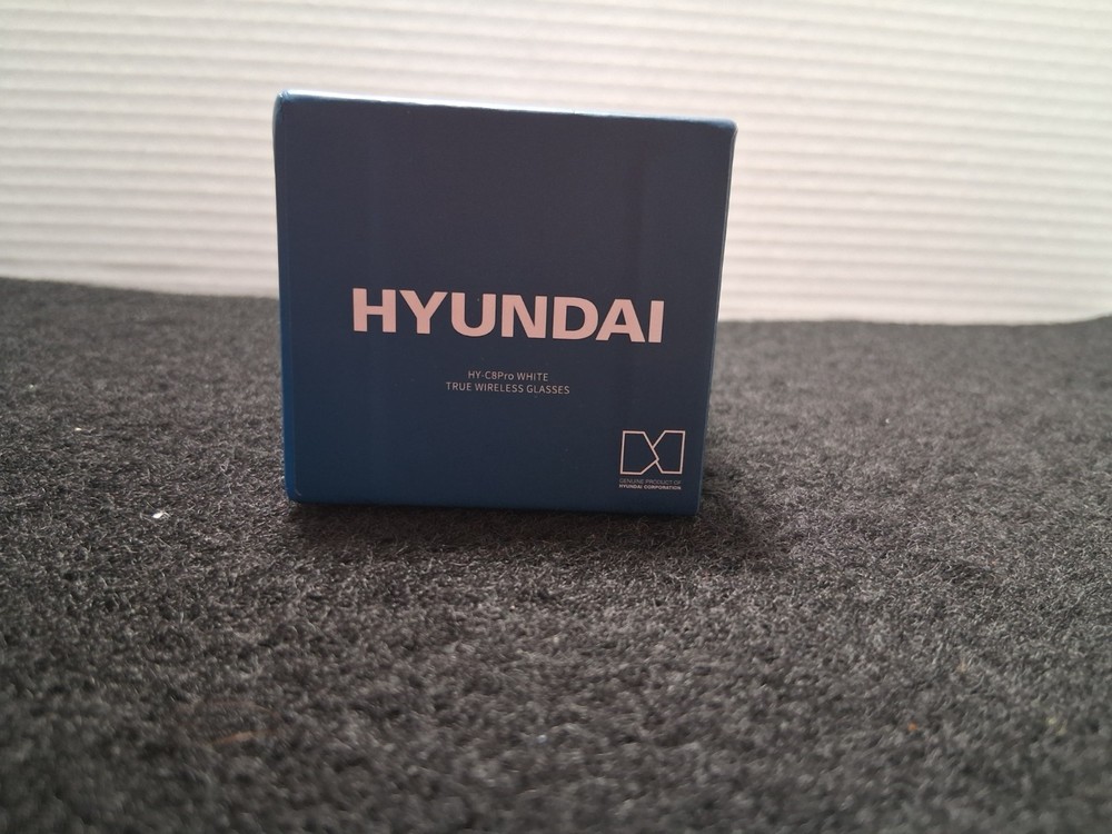 HYUNDAI HY-C8Pro True Wireless Smart Glasses White Bluetooth USB