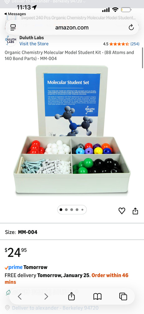 Duluth Labs Chemistru Molecular Student Set -mm-004