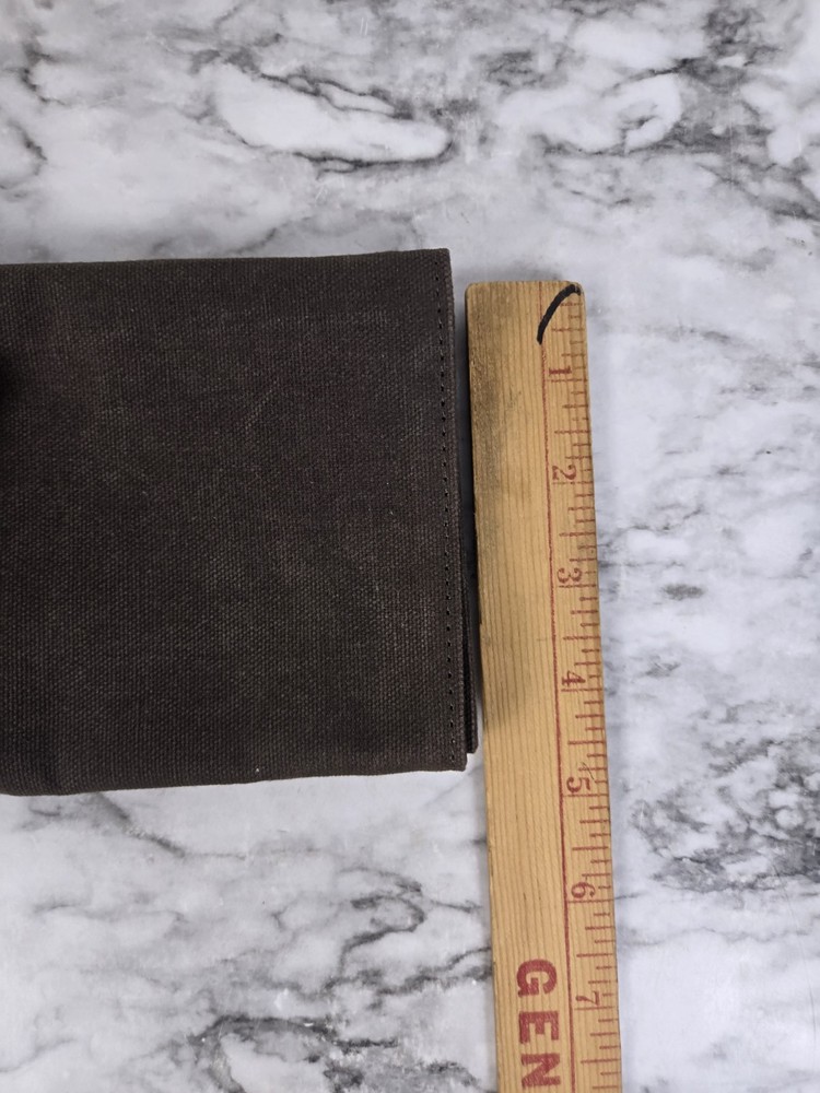 Mark & Graham Becket Canvas/Leather Fold Up Tech Case
