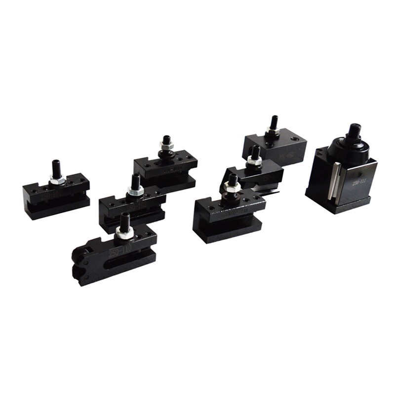 8 PCS/Set Machine Tool Fixture High Precision Quick Change Tool Post Lathe