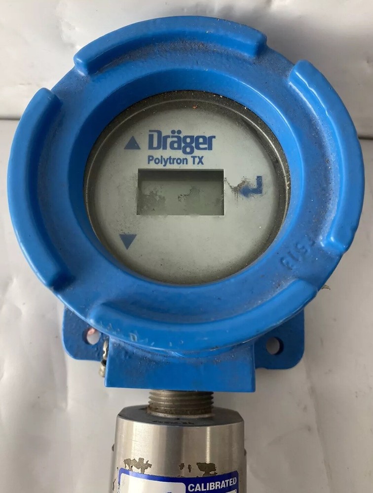 4543405 DRAGER POLYTRON TX GAS DETECTOR SENSING HEAD 10-30VDC Used