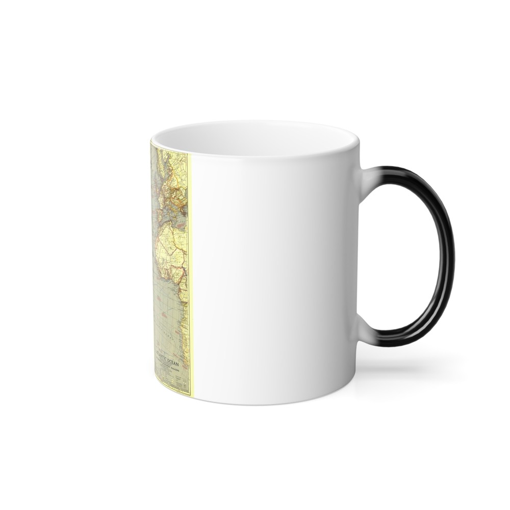 Atlantic Ocean (1939) (Map) Color Changing Mug 11oz