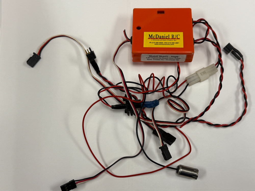 Sonic Tronics McDaniel Mcd471 4.8V Pulsed On Board Glow Driver - Single Cylinder