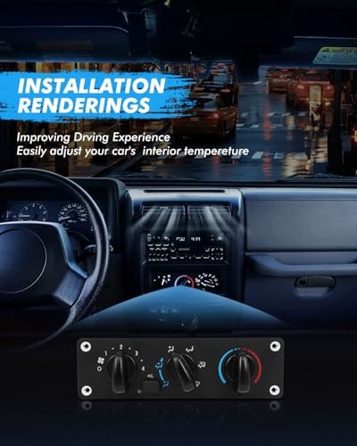 599-008 Climate Control module AC Heater Climate control Panel For