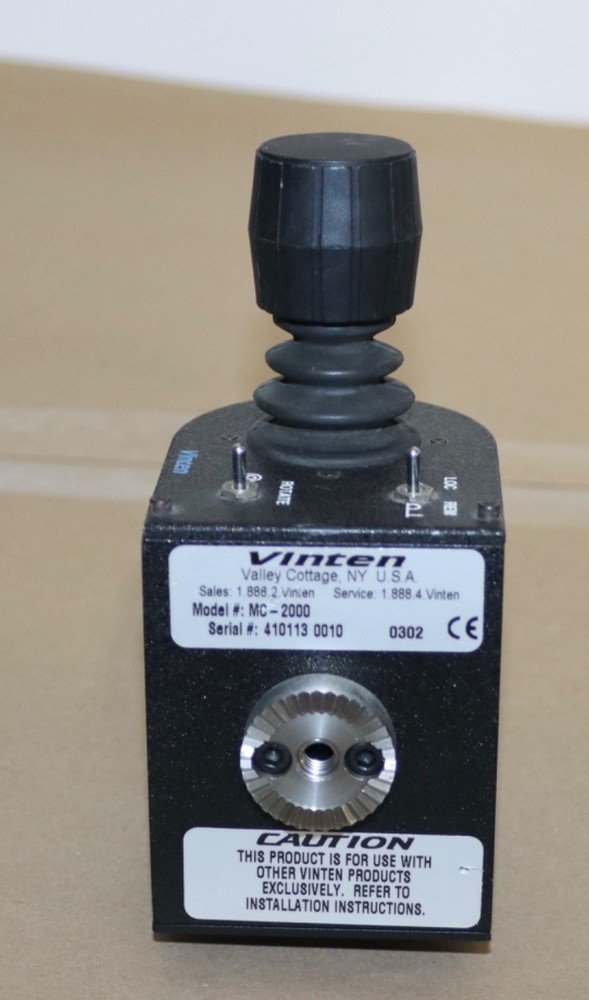 Vinten MC-2000 Robotic Controller Motorized Rotate Head.with handle, Data wire