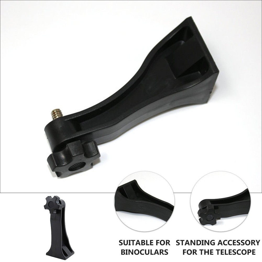 Binocular Tripod Adapter 1/4 Inch Plastic Fixed Bracket for Birdwatching Trips