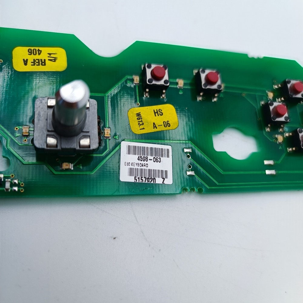 Raymarine E80 MFD Chartplotter Radar Keyboard 4598-063 PCB 3015-369 Issue C