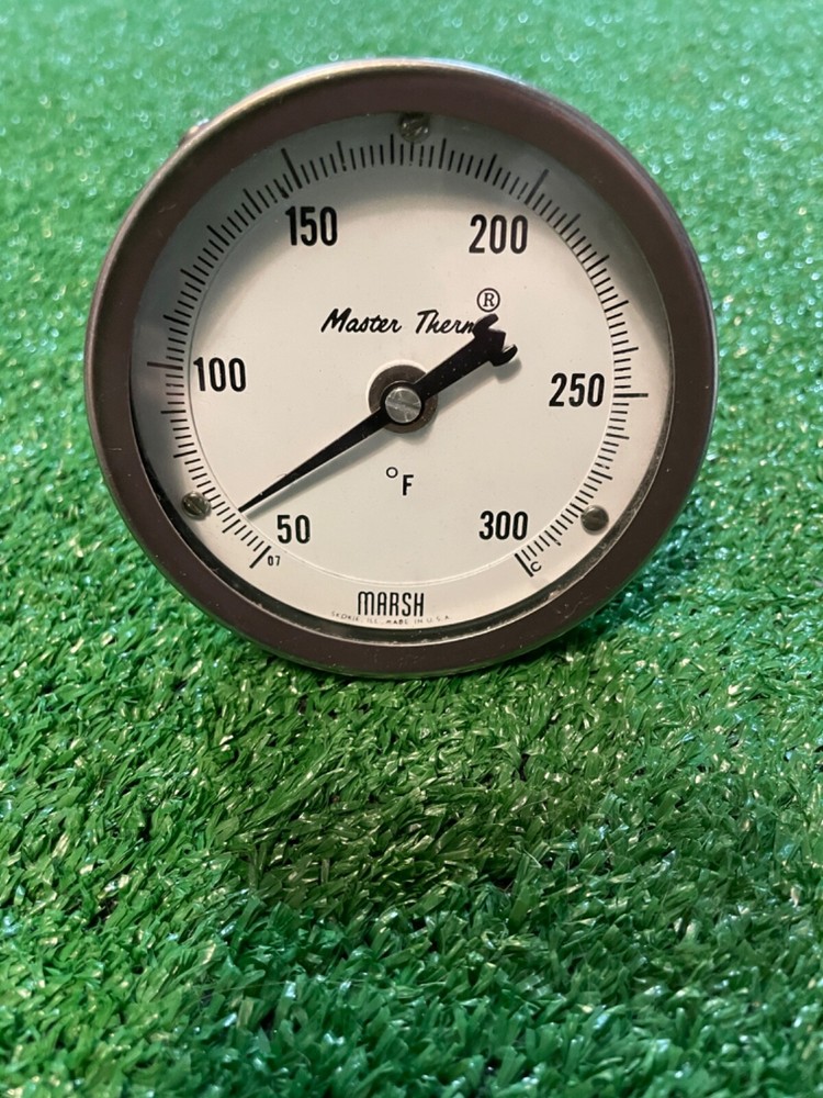Vintage Marsh Master Therm Thermometer