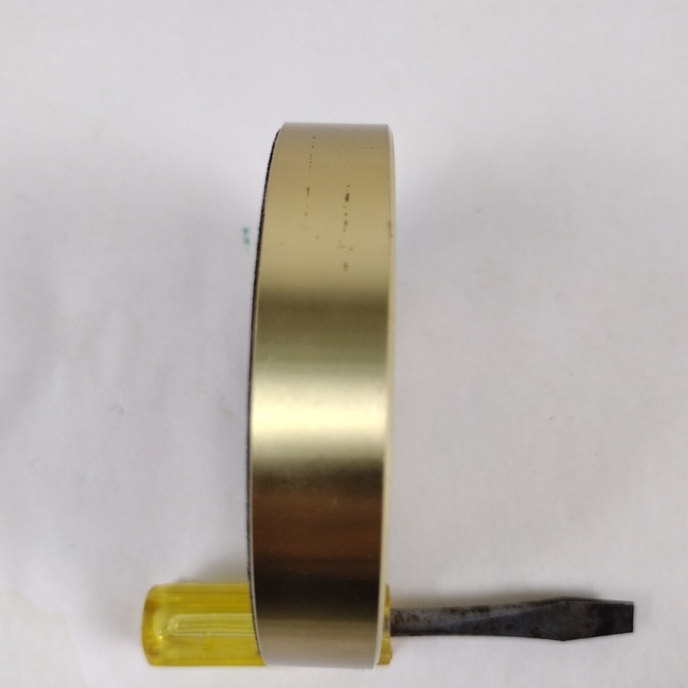 Weems & Plath Brass Chart Weight Clock 3 inch diameter