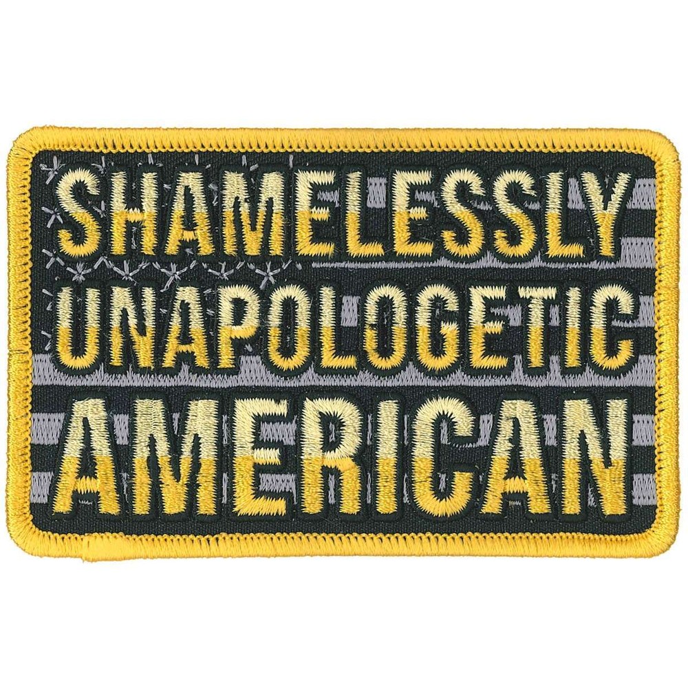 Hot Leathers Unapologetic Flag Patch PPL9851