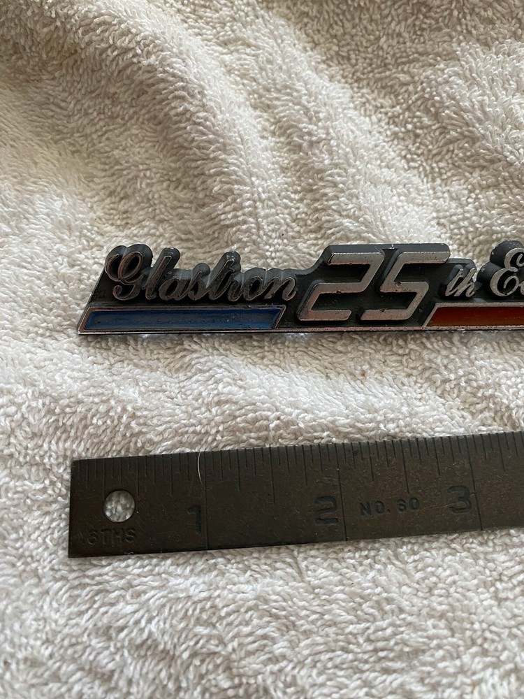 Vintage Glastron 25th Edition Emblem
