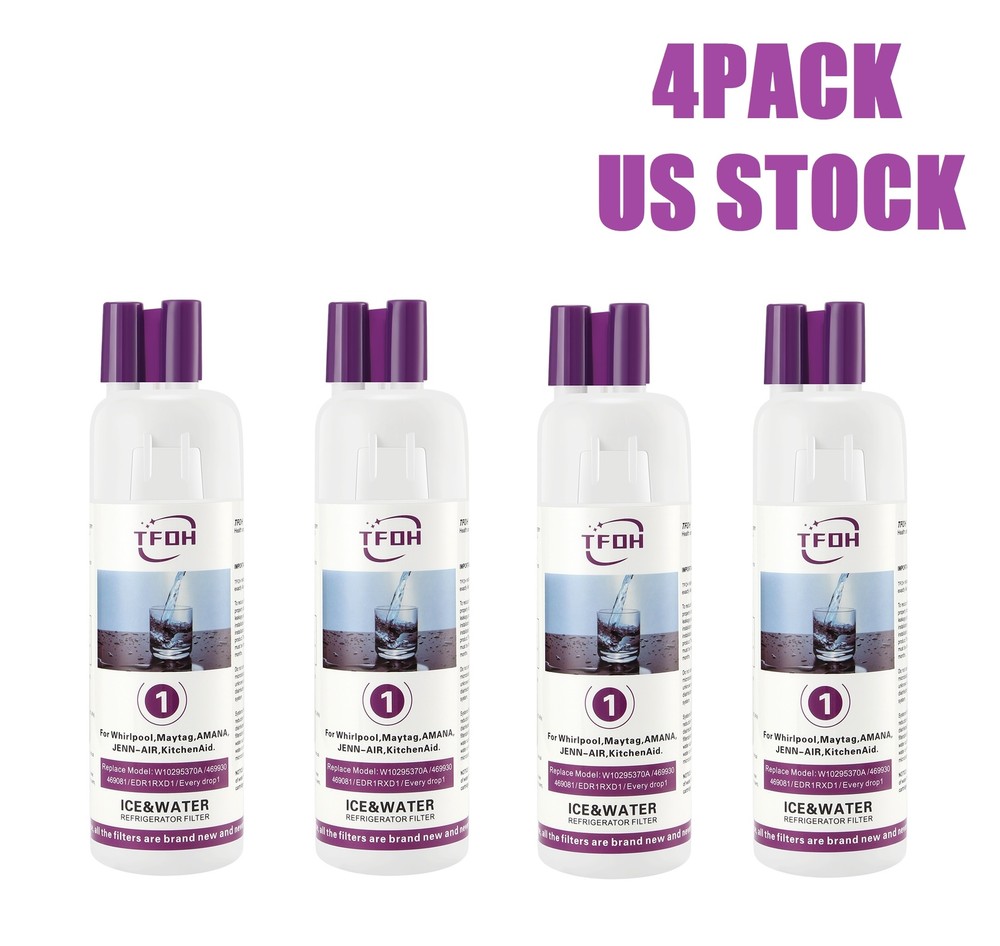 Refriger²ator Ice Replacement For W10295²370A EDR1²RXD1 Filter 1 9081 4PACKS