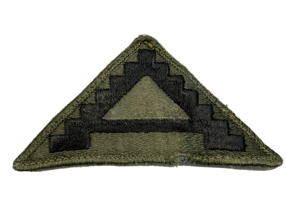 Vietnam Era U.S. 7th ARMY MERROWED EDGES SUBDUED PATCH