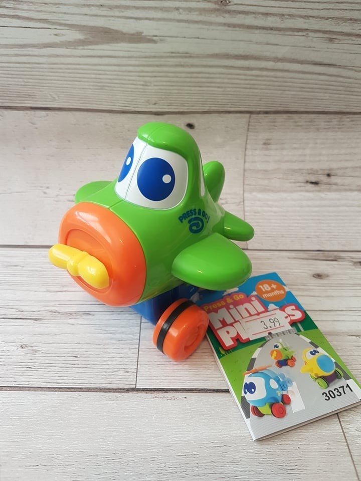 Press n Go Mini Planes - Set of 3