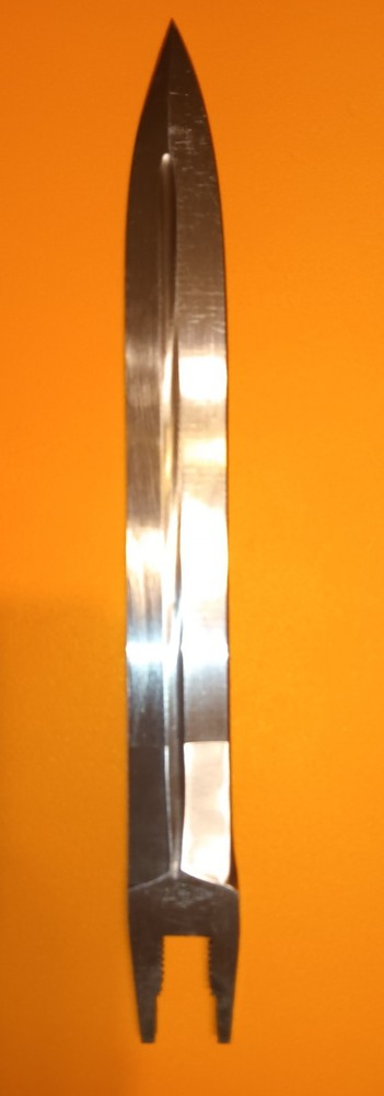 Swedish M1896 Mauser Bayonet Blade Only.  Replacement Blade.  Serialized.