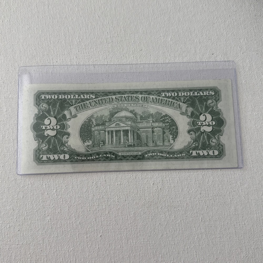 1963 $2 Dollar Bill ( Yellow SEAL🔥)