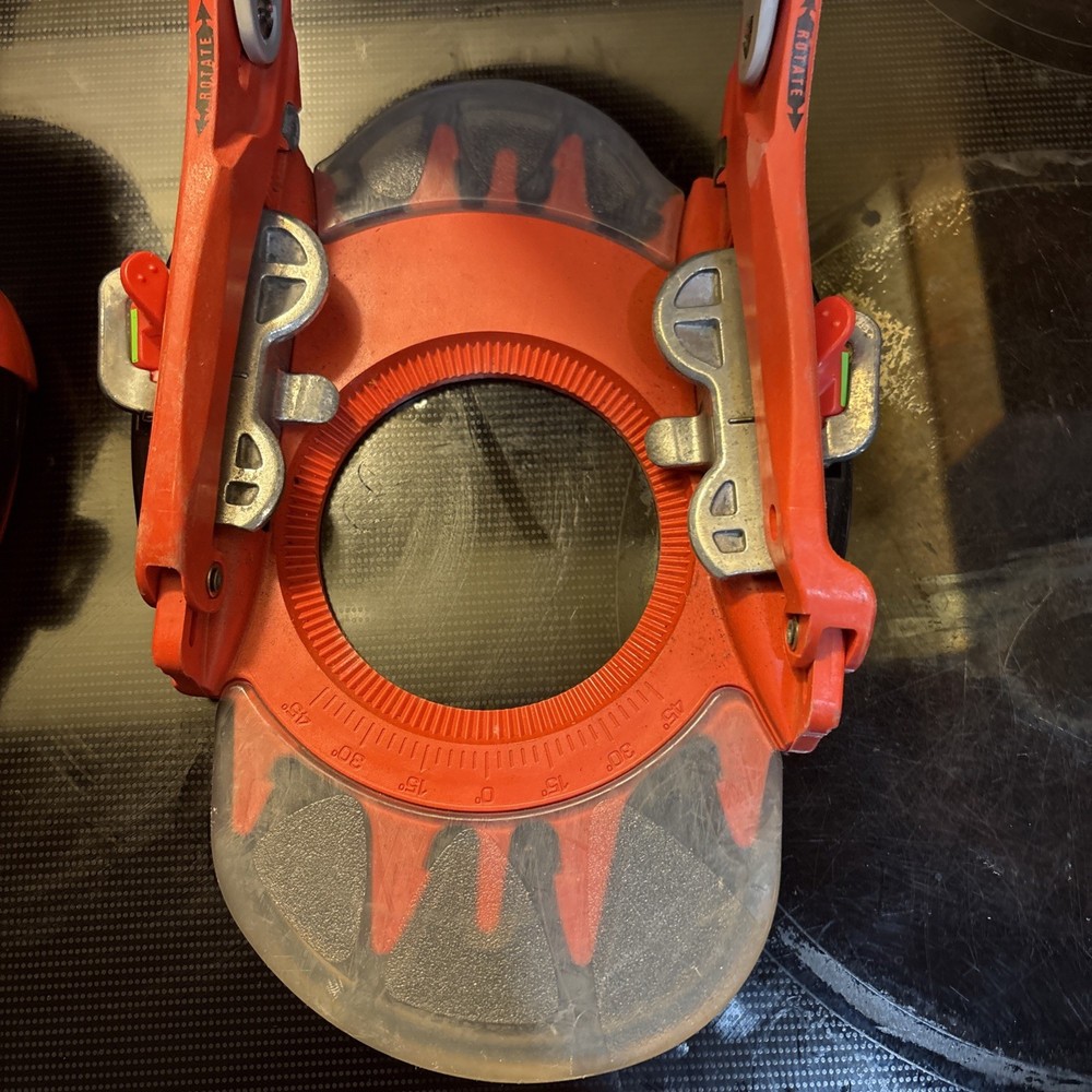 Burton Custom Step In (SI) Snowboard Bindings M/L. (NOT Step On Binding)