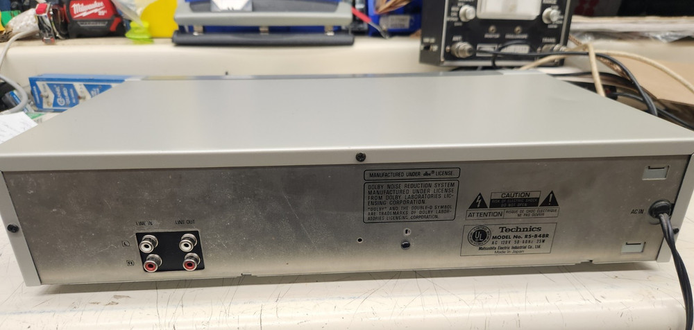 💥 Technics RS-B48R Stereo Cassette Deck, Records & Sounds Great, TECH TESTED