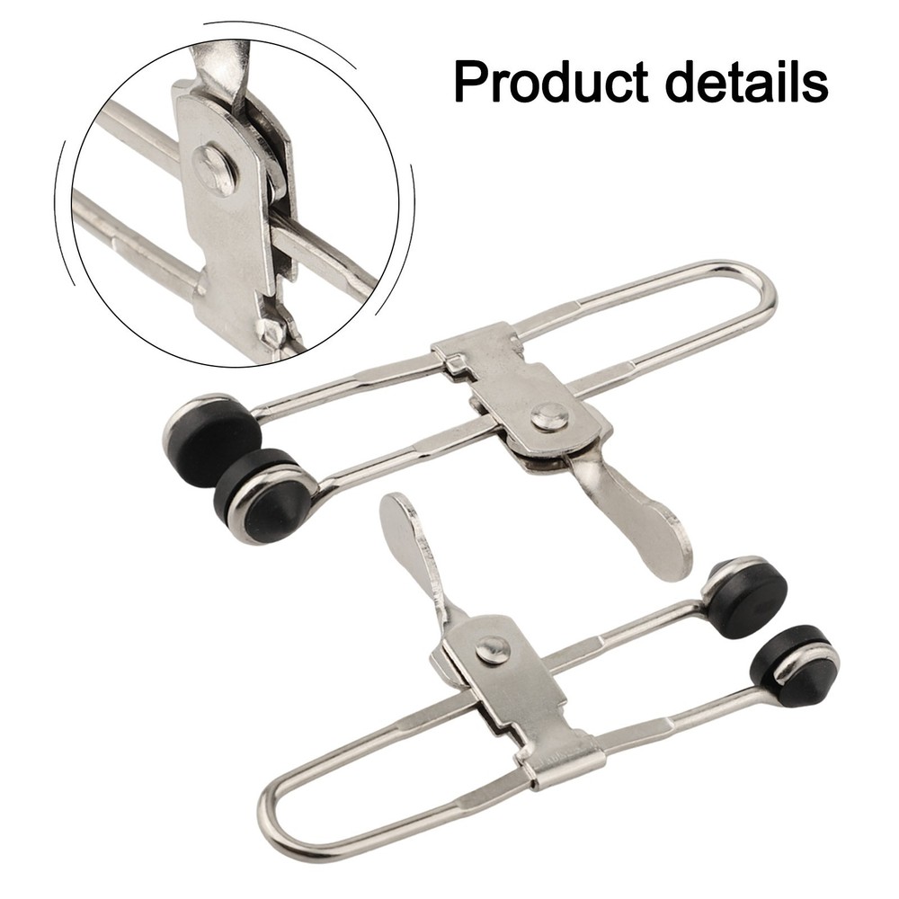 Dual Functionality 2pcs Robust Lever Action Clips for Secure Tile Placement