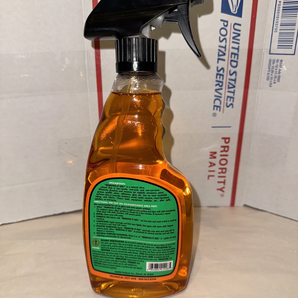 Dewitt's REMOVE-IT Cleaner 16oz Spray Bottle