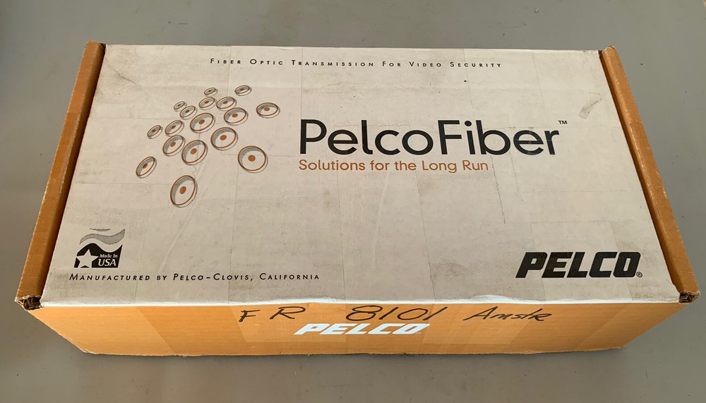 Pelco FR8101AMSTR 1-Ch Data Fiber Receiver