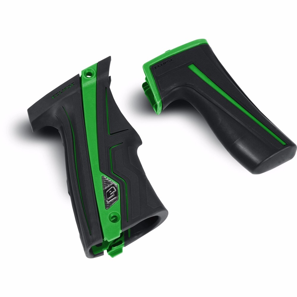 Planet Eclipse CS1 Grip Kit - Black / Green - Paintball