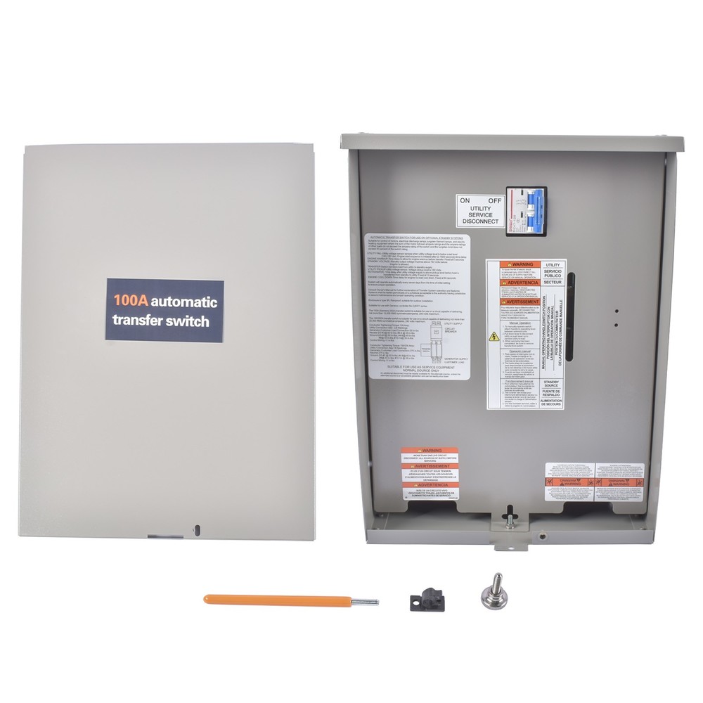 100 Amp 120/ 240V Single-Phase Generator Automatic Transfer Switch RXSW100A3