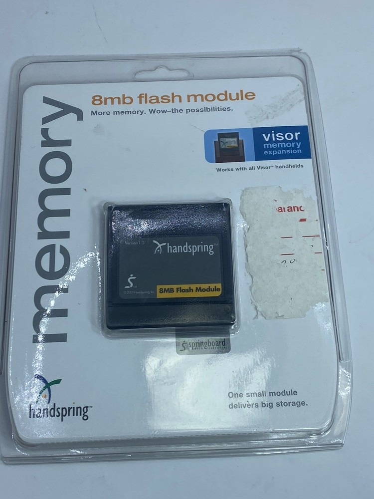 Handspring Visor 8mb Flash  Module SEALED Springboard PDA 6017WW Version 1.3