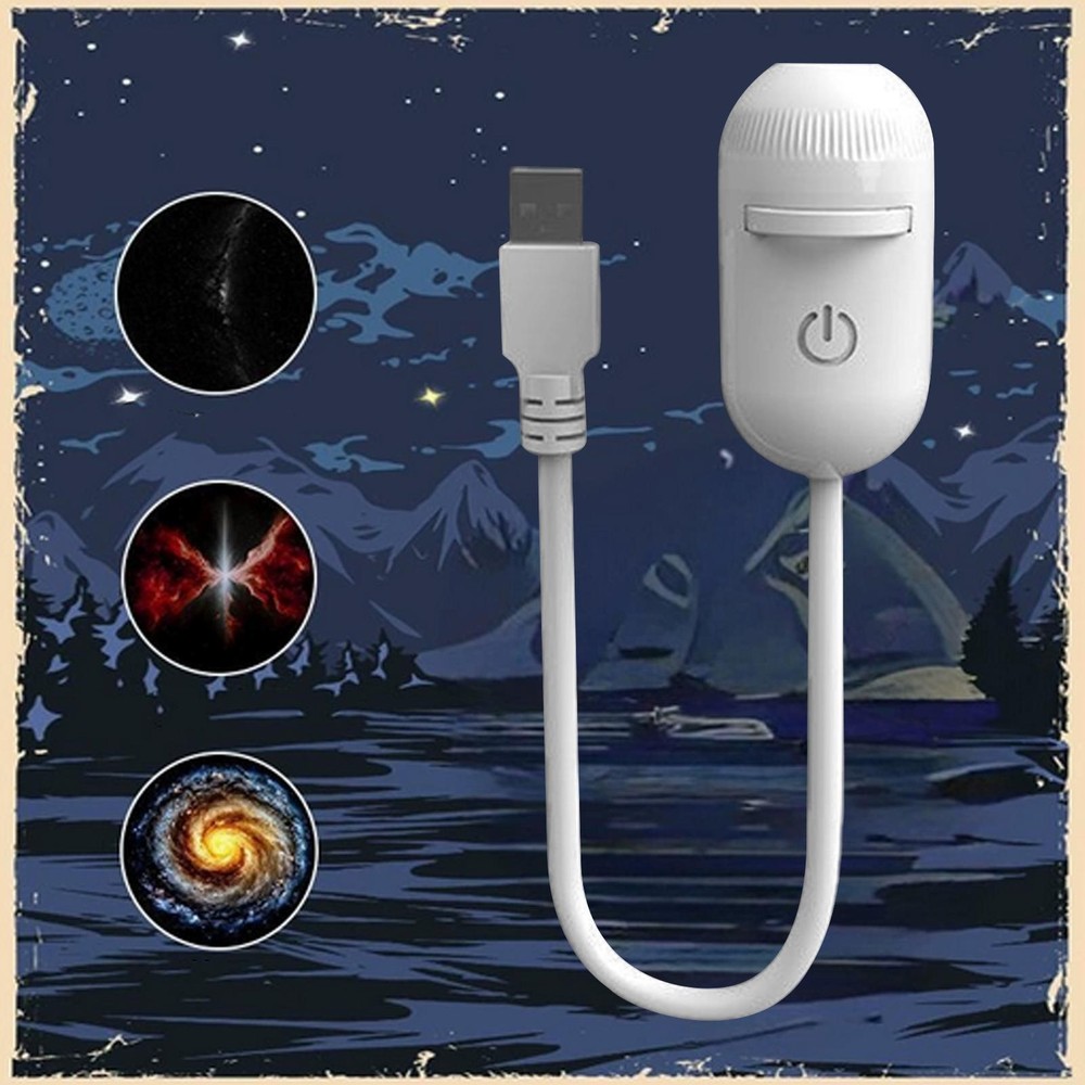 Star Projector USB Rechargeable Decorative Lamp LED Lamp Sky Projector Method