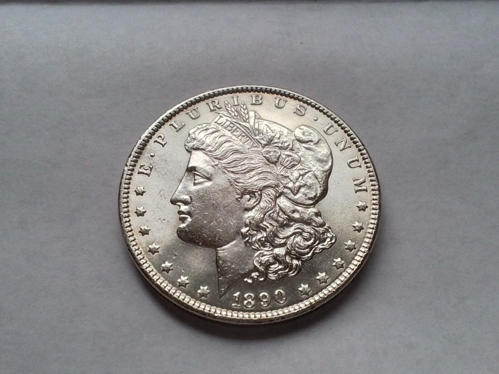 1890-P BU/MS MORGAN SILVER DOLLAR