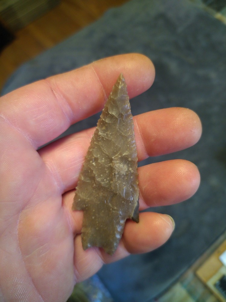 Gower Texas Chert 3 1/4" x 1 1/4"