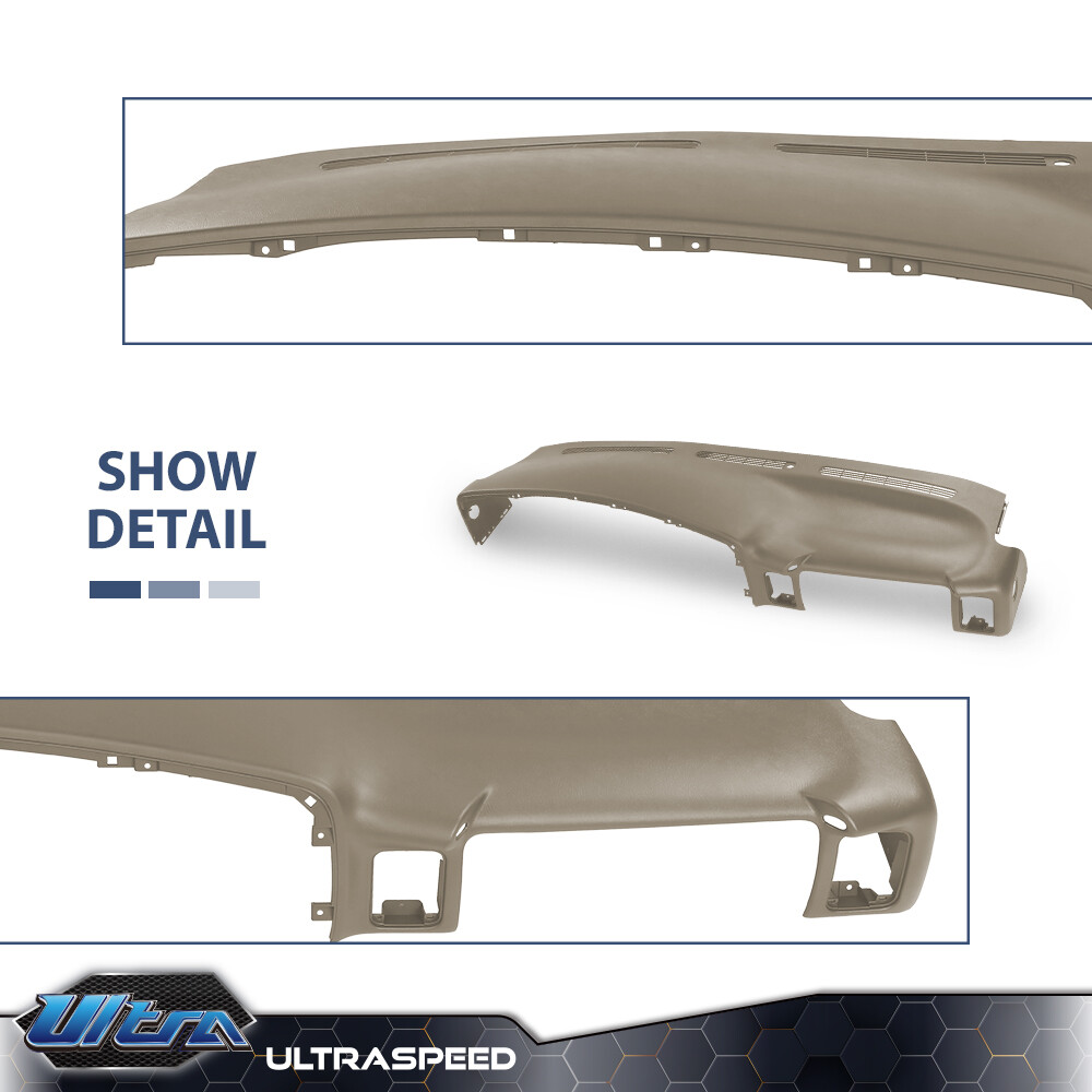 Dash Pad Dash Cap Panel Dashboard Fit For 1999-2006 Chevy Silverado Sierra Tan