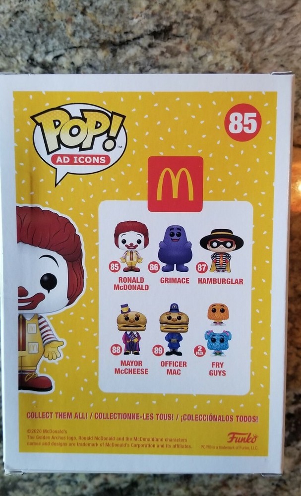 Funko Pop! Ad Icons: Ronald McDonald 85