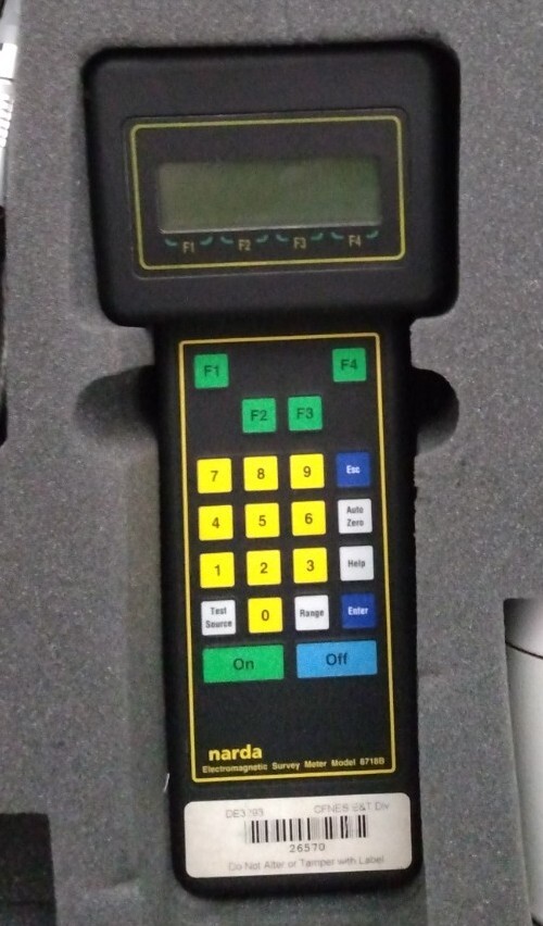 Narda Electromagnetic survey meter Model: 8718B