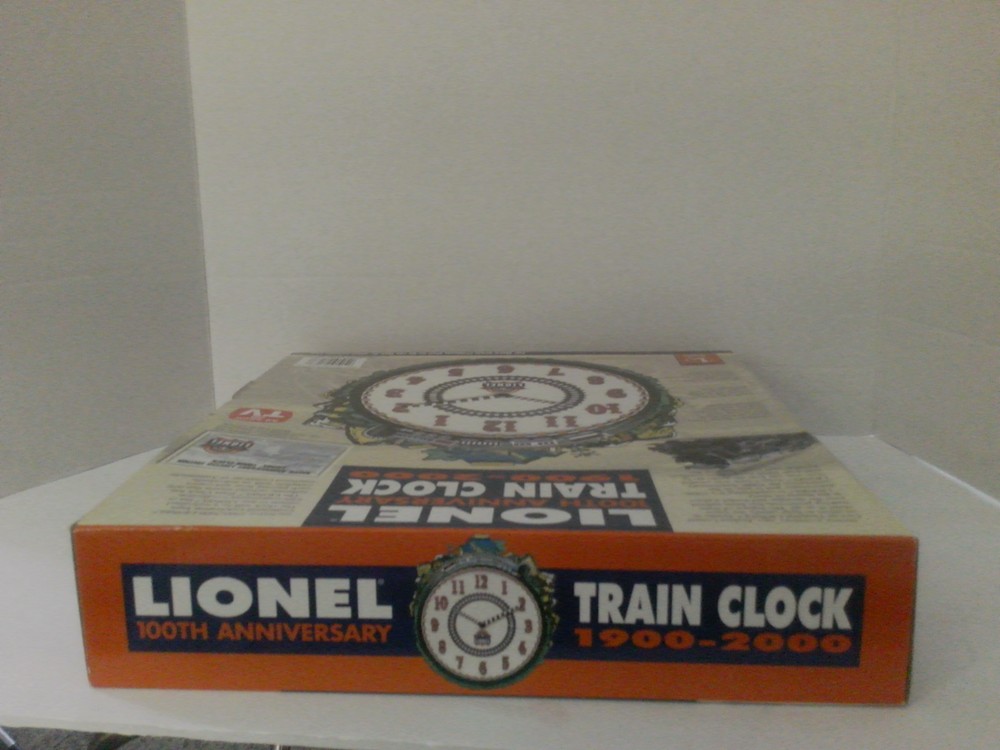 Lionel 100th Anniversary Animated Train Wall Clock