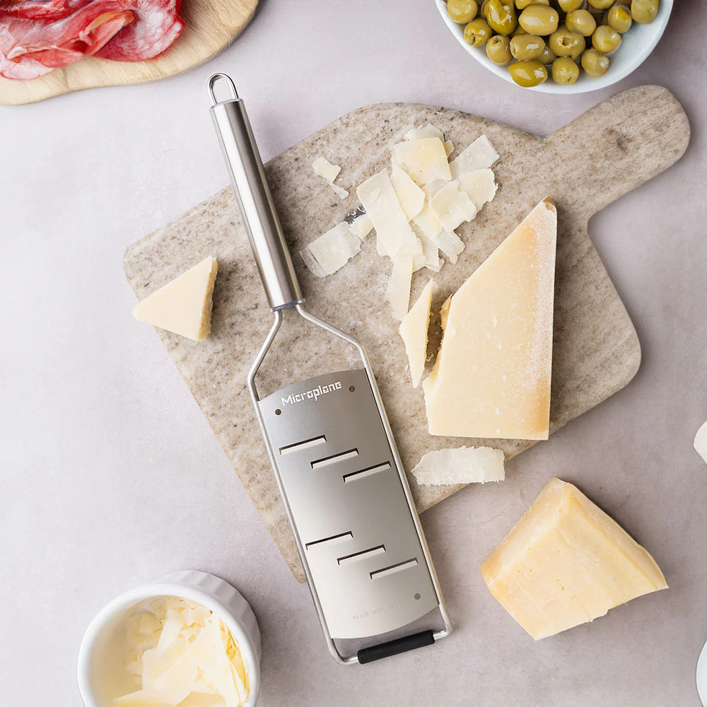Microplane Professional Series Handheld Shaver for Hard Cheeses