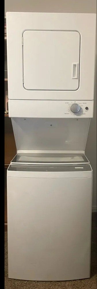 Whirlpool WET4024HW washer and dryer set Stackable + Electric Dryer