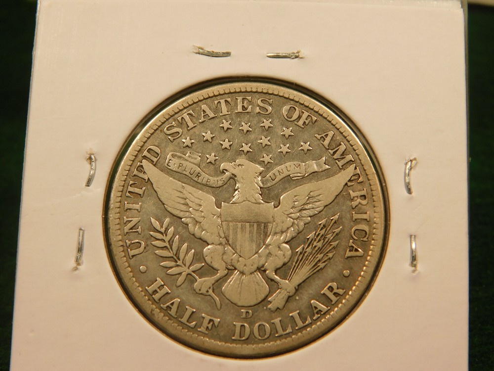 1907 D Barber Half Dollar Item # 9399