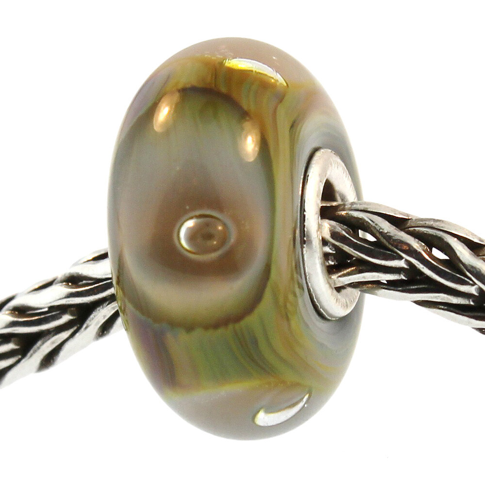 Authentic Trollbeads Glass 61384 Deep Bubbles :0 RETIRED