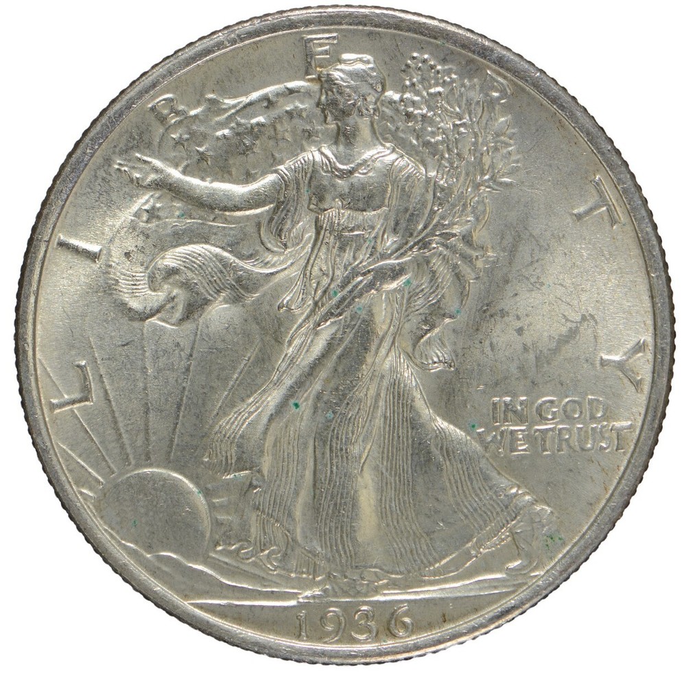 1936 Walking Liberty Half Dollar ~ Uncirculated