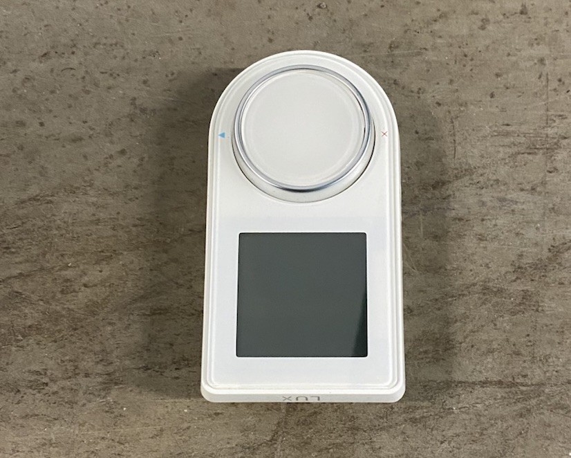 LUX / GEO Alexa Google Programmable Thermostat & Wi-Fi Compatibility White