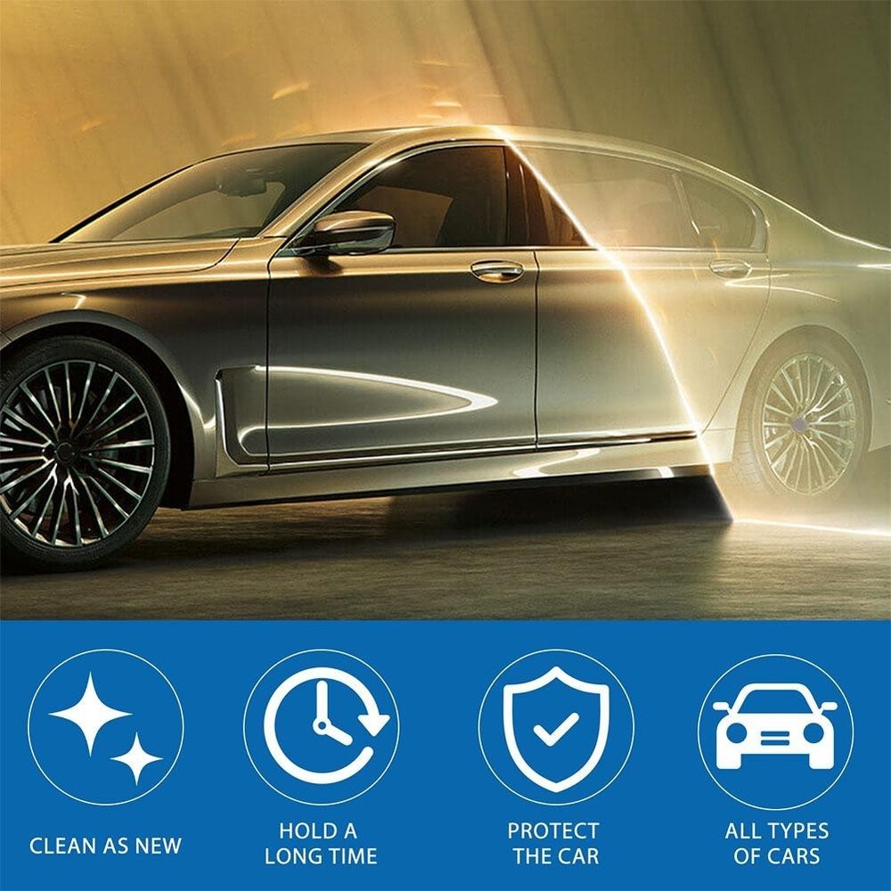 1PCS Car Coating Spray, 3 in 1 Multi-functional Quick 120 ml Effect S6I2