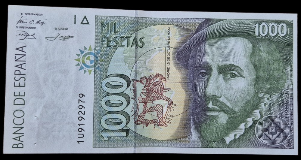 Billet De 1000 Pesetas