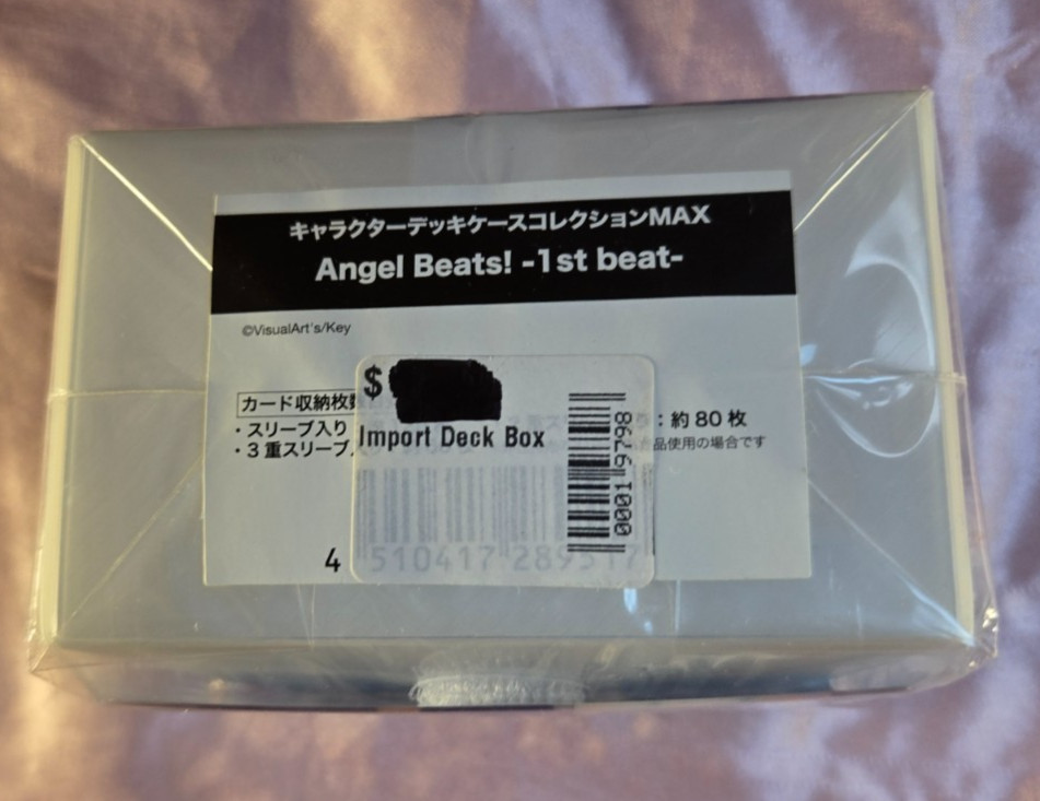 Import Broccoli Angel Beats Group Image Deck Box *New/Sealed*