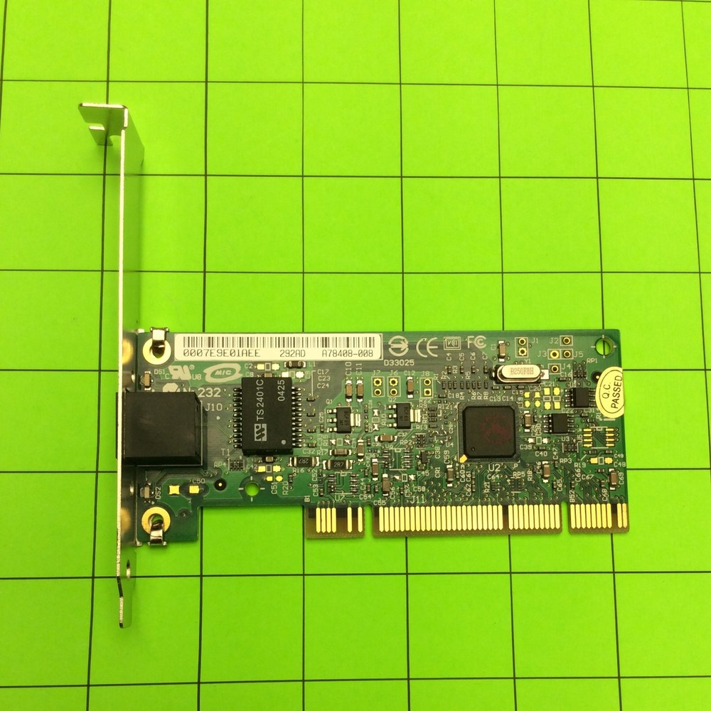 Desktop Computer A78408-008 Ethernet PCI Network Card