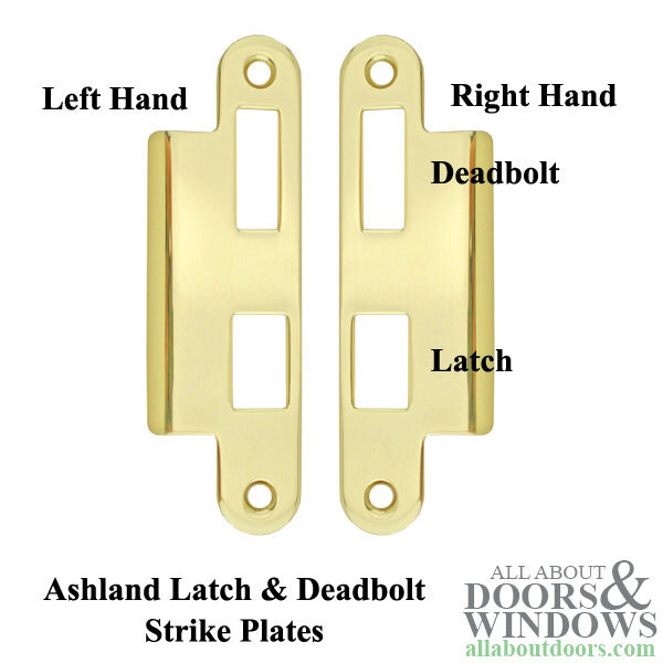 Ashland Strike Plate, Right Handed